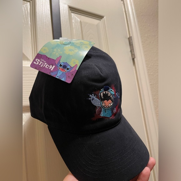 Unisex angry Stitch baseball cap hat - Picture 2 of 2